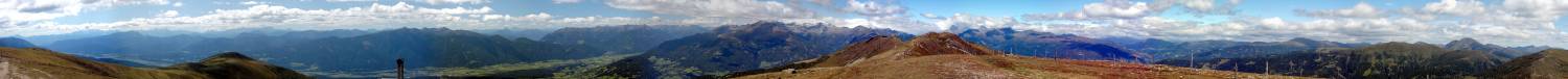 Panorama vom Hochpalfennock