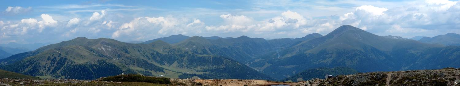 Panorama der Nockberge