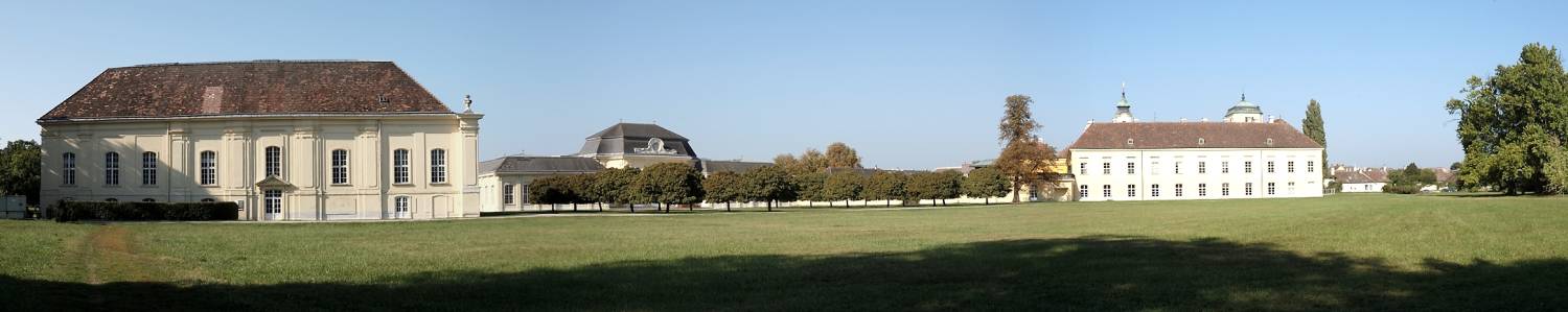 Panorama von Schloss Laxenburg