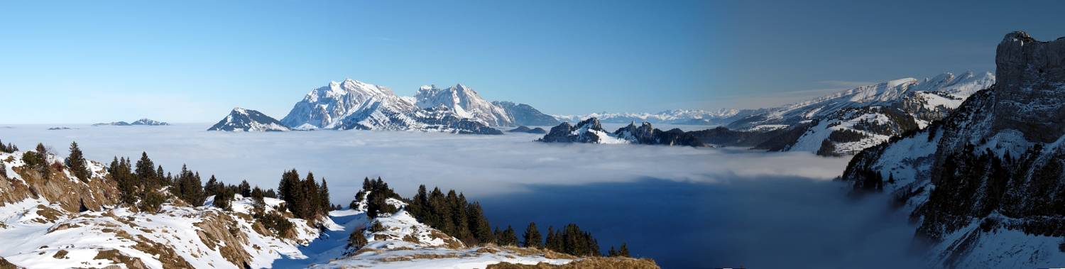 Toggenburger Panorama von Oberchäsern