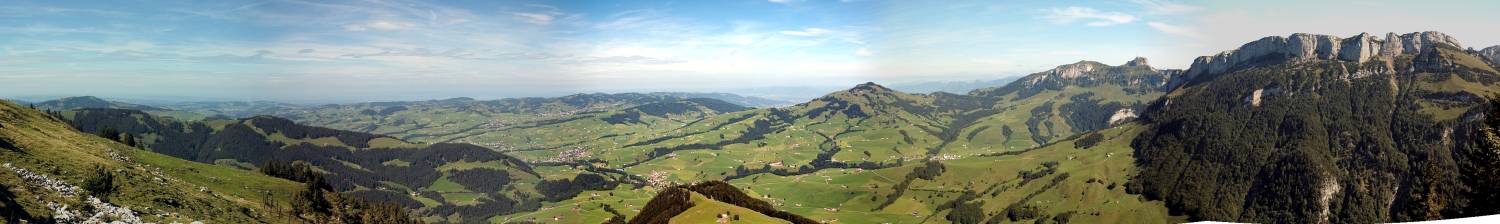 Panorama von Ebenalp