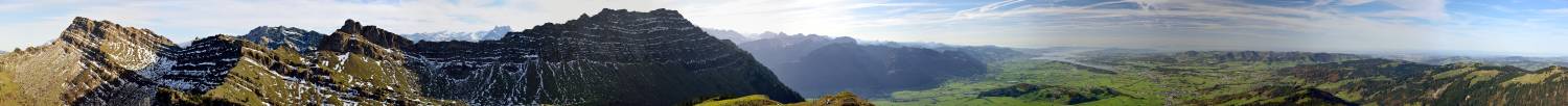 Panorama vom Chüemettler
