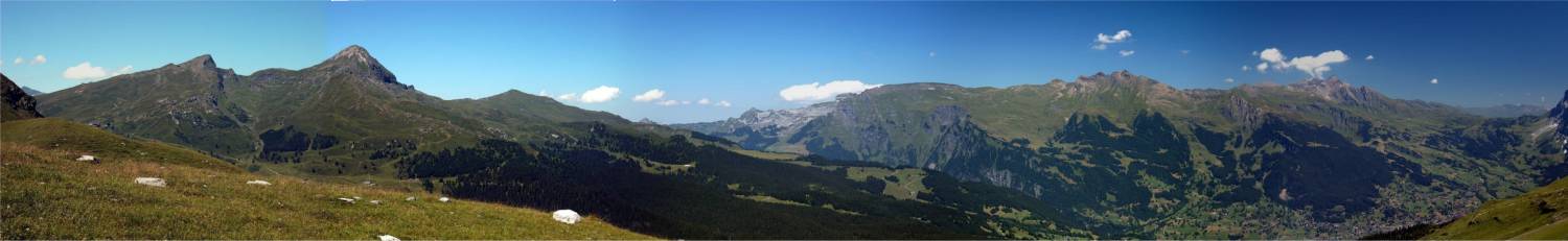 Panorama von Grindelwald