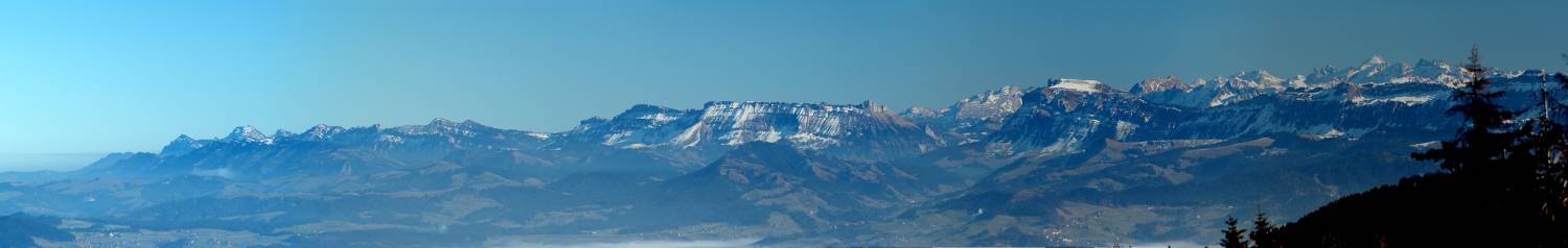Blick von der Schüpfeflue nach Osten