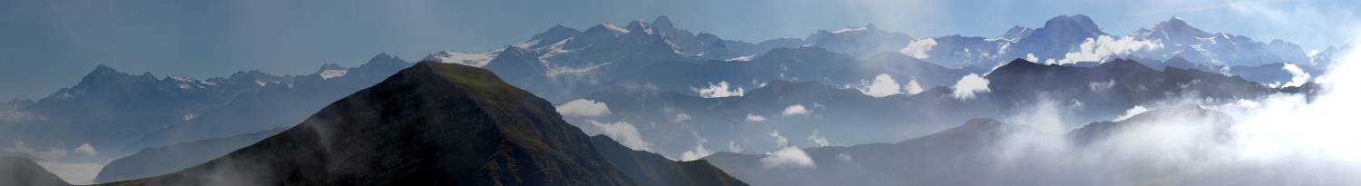 Panorama des Berner Oberlandes