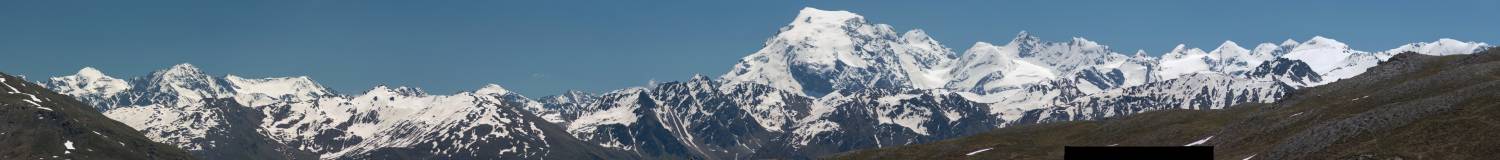 Panorama Ortlergruppe von Valbella