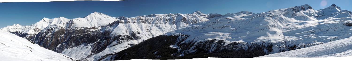 Panorama des Valsertals