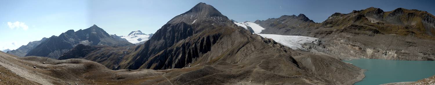 Panorama vom Griesgletscher