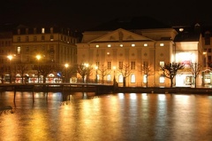 Theater Luzern bei Nacht