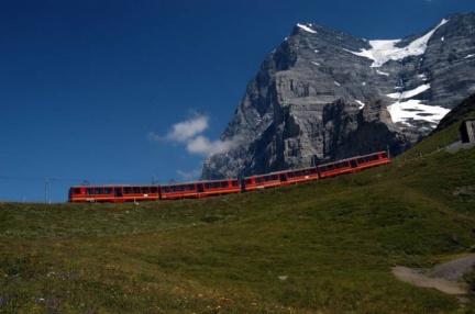 Jungfraubahn mit Eiger