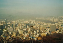 Seoul from Namsan