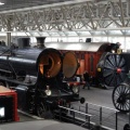 Dampflokomotivensektion im Verkehrshaus der Schweiz