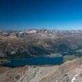 Silvaplanasee, Glarner Alpen, Albula Alpen und Rätikon