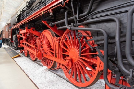 Krupp Schnellzuglokomotive
