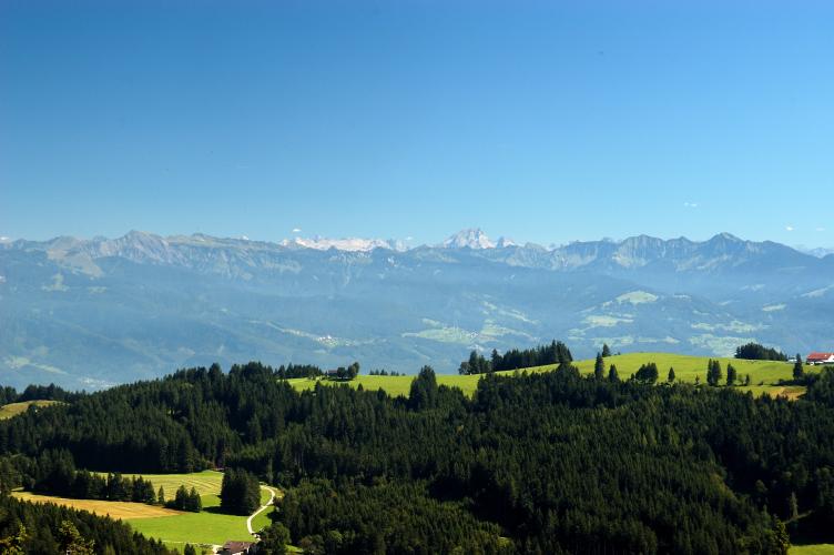 Blick vom Gäbris nach Vorarlberg
