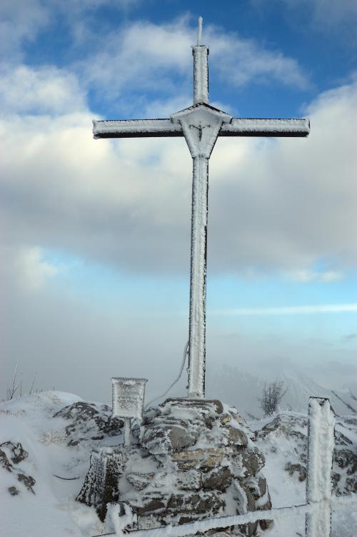 Gipfelkreuz am Chli Aubrig
